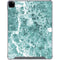 Crushed Turquoise iPad Pro 12.9in (2020) Clear Case